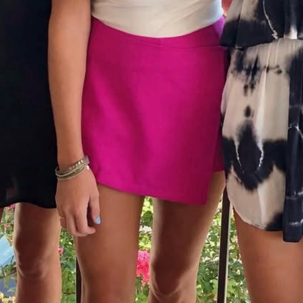 TCEC Pink Overlay Skort